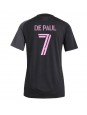 Billige Inter Miami Rodrigo De Paul #7 Bortedrakt Dame 2025-26 Kortermet